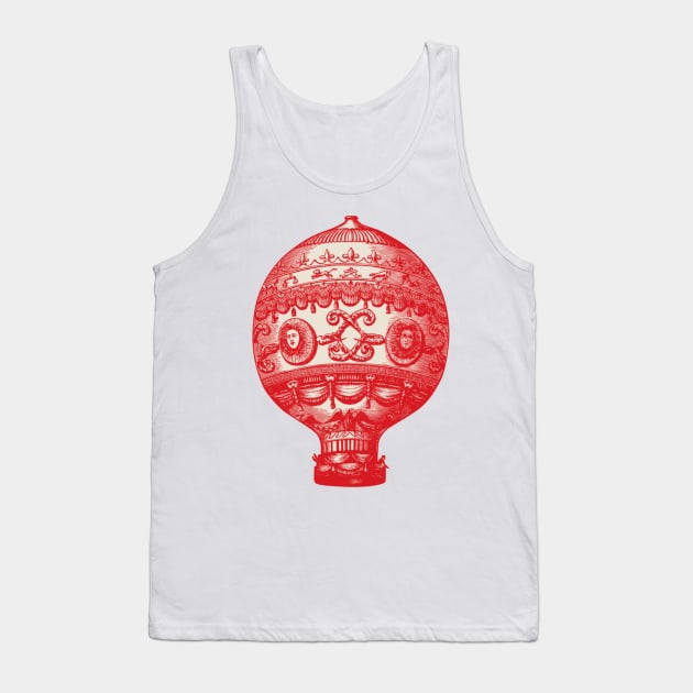 Red Balloon Tank Top by Superlust